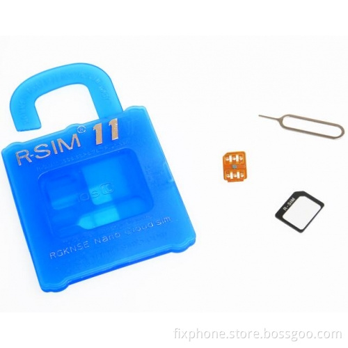 R-SIM 11 RSIM 11 Unlocking SIM Card For IOS 10 Iphone 7 6 5 Unlocking Card